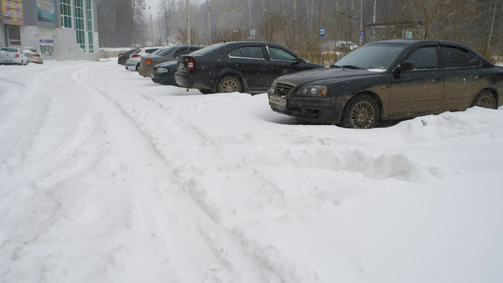В Перми за сутки выпала треть месячной нормы снега