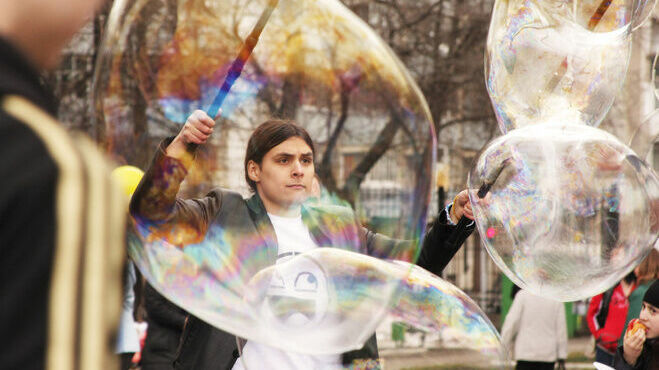 День Мыльных Пузырей в Перми отменен из-за непогоды