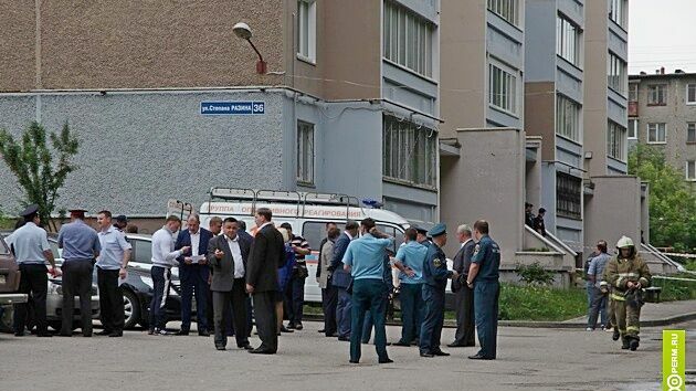 Жители взорвавшегося дома на Степана Разина начали возвращаться домой