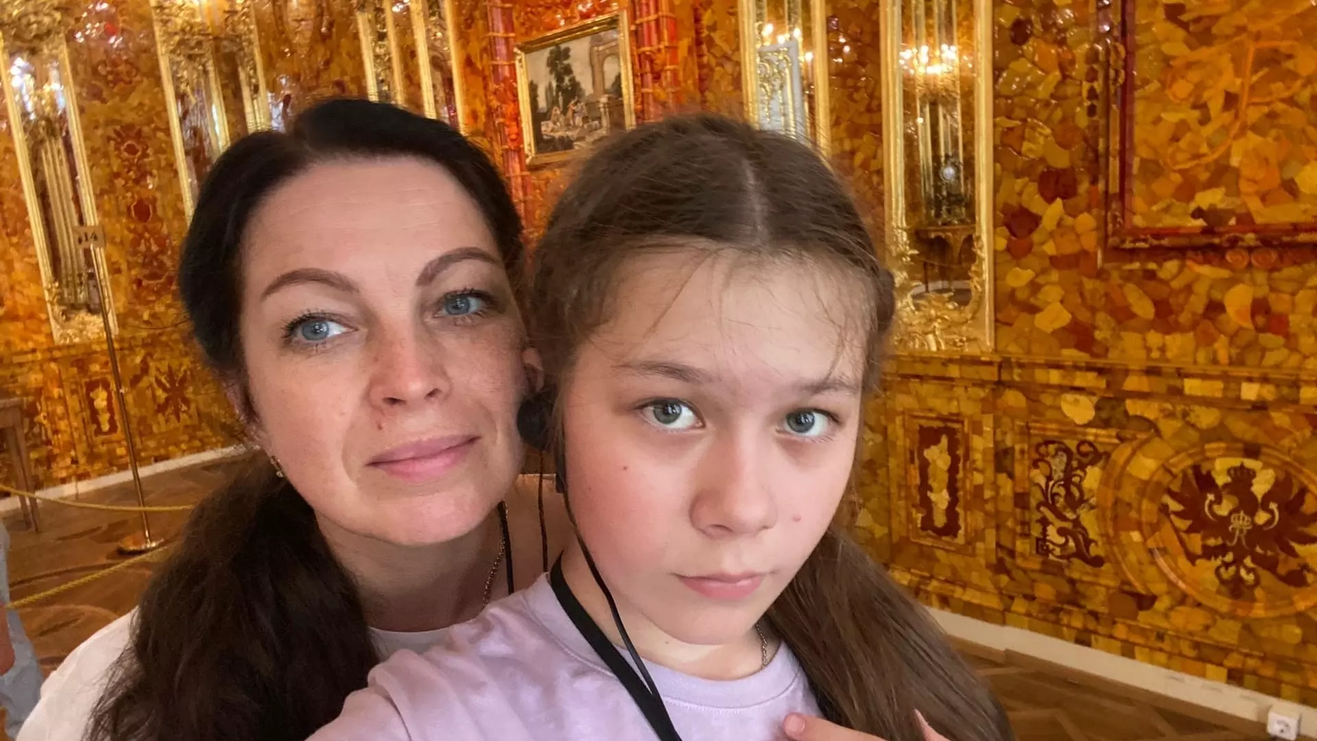 Анна Лихачева с дочерью