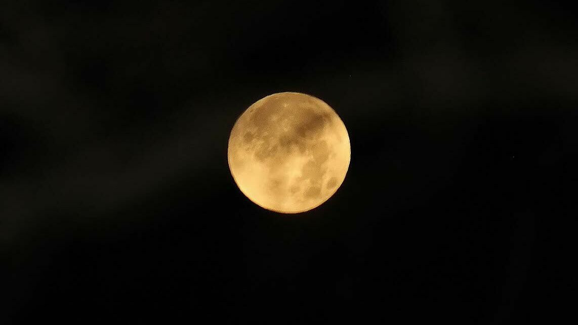 Взошла кровавая луна: пермяки делятся снимками лунного затмения