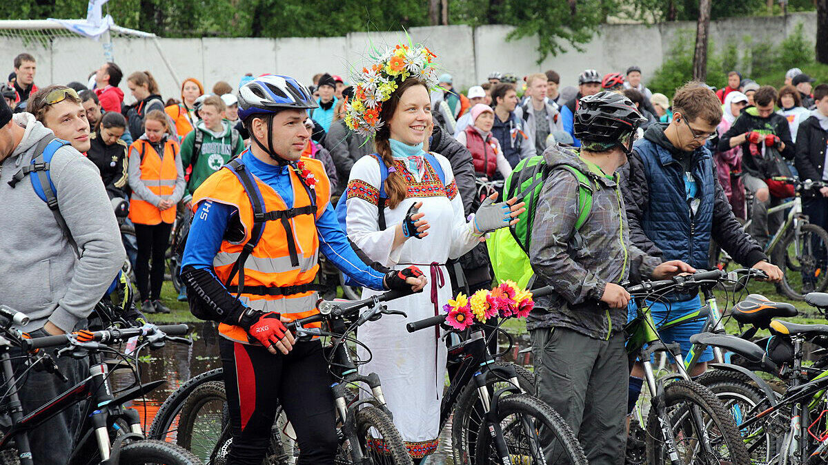 В Перми 1500 человек приняли участие в традиционном велопробеге