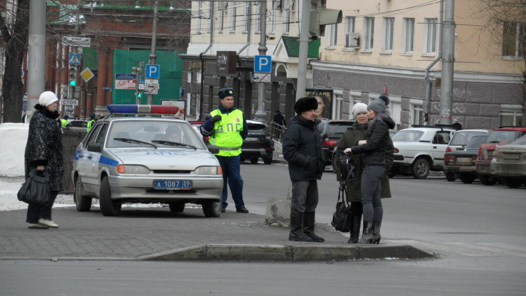 Приезд VIPов в Пермь осложнил дорожную обстановку