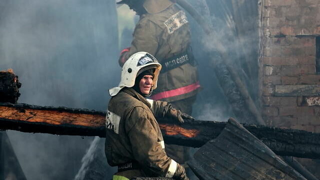 В Пермском районе из-за неосторожного обращения с огнем сгорела баня