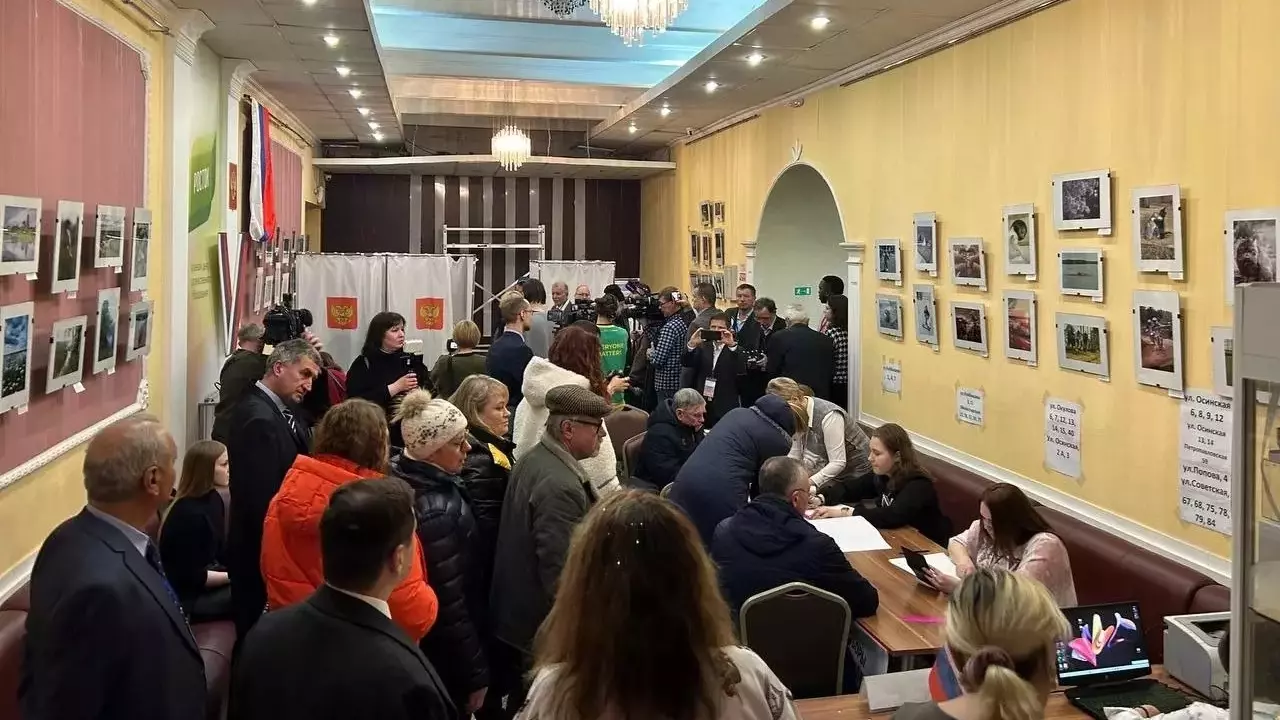 Явка в Пермском крае в первый день выборов президента составила 30,7%