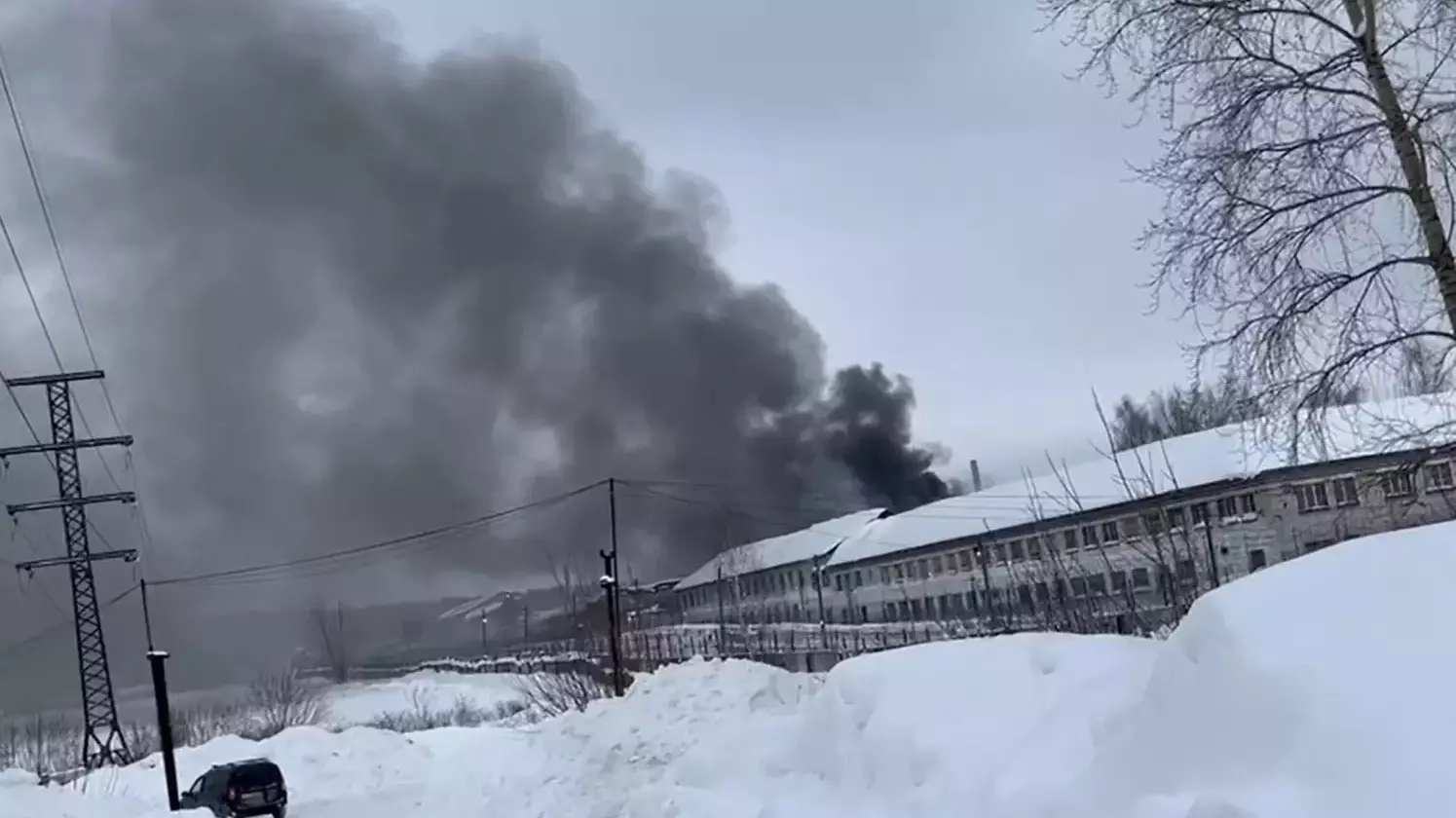 В МЧС рассказали подробности пожара в ИК-9 Соликамска