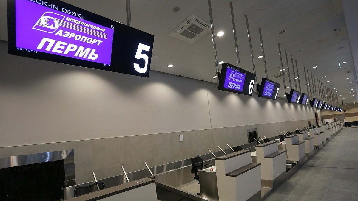 Роспотребнадзор проверил 6,5 тысячи пассажиров в международном аэропорту «Пермь» из-за коронавируса