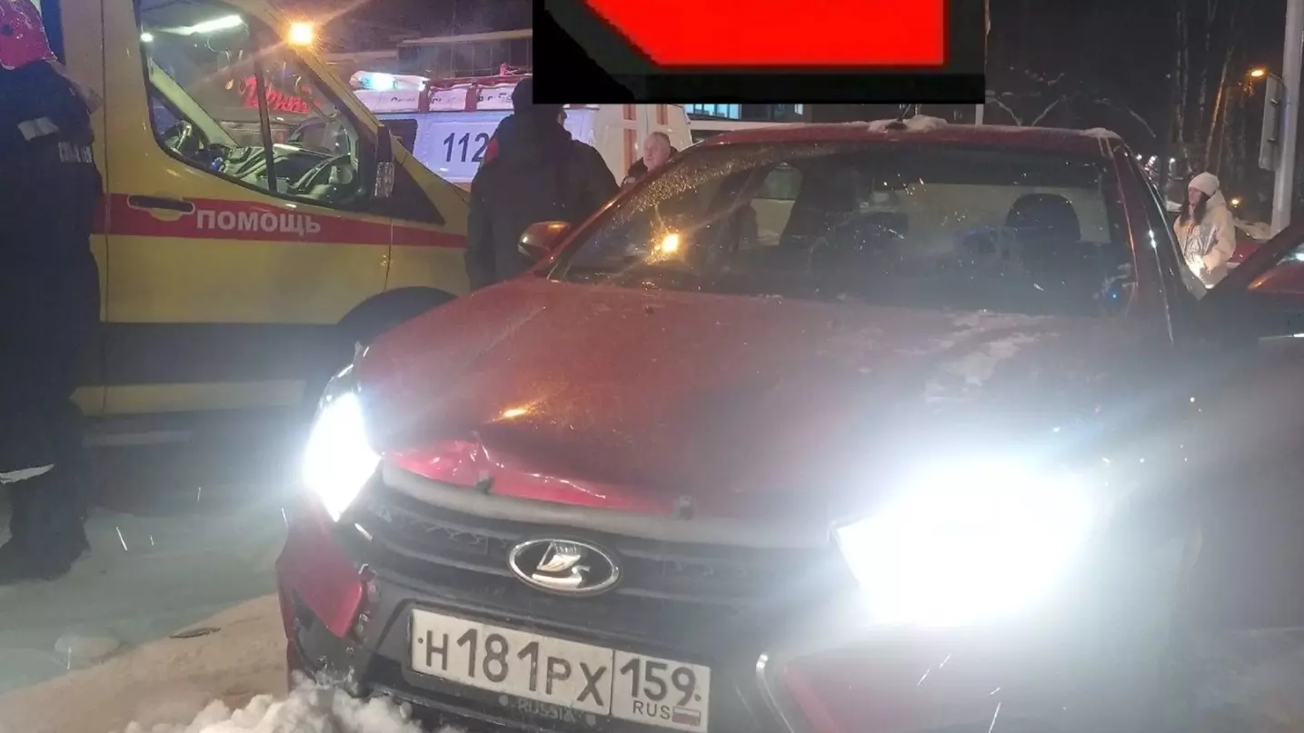 В Пермском крае автомобиль сбил 5 детей на тротуаре