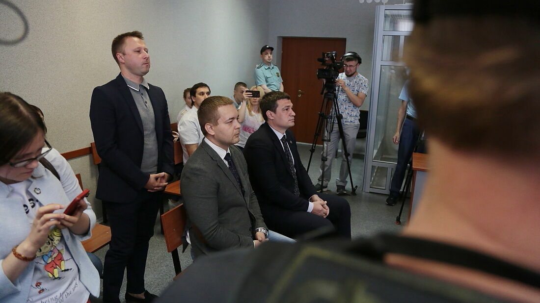 В Перми прошло первое заседание об избиении DJ Smash. Телепнев и Ванкевич отрицают вину