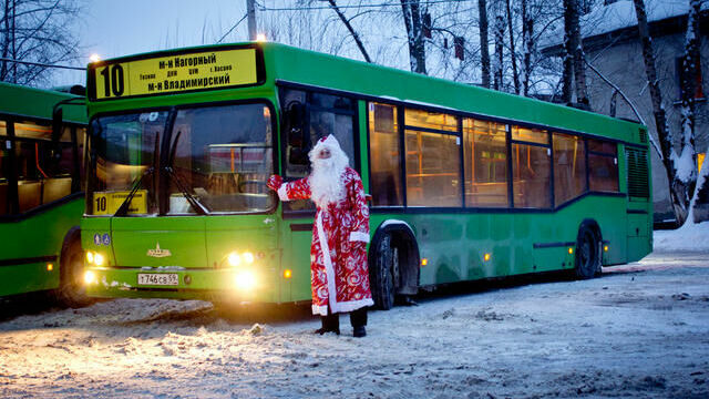 Бесплатный проезд в Новогоднюю ночь обойдется Перми в 450 тысяч рублей