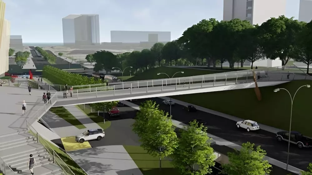 В Перми перенесли на 2027 год открытие наземного перехода через улицу Попова