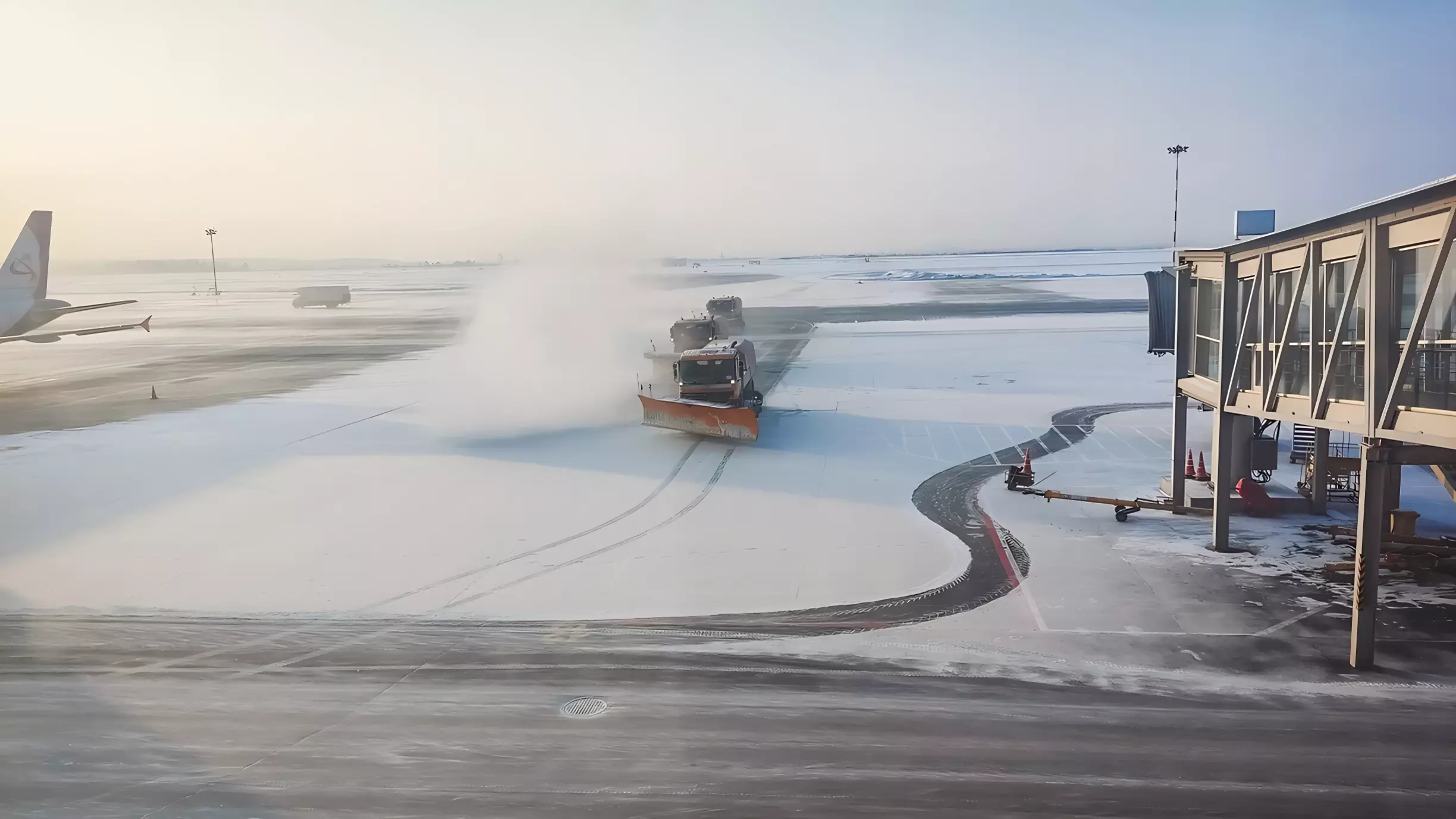 Пермский аэропорт закрыт на прием и отправку воздушных судов