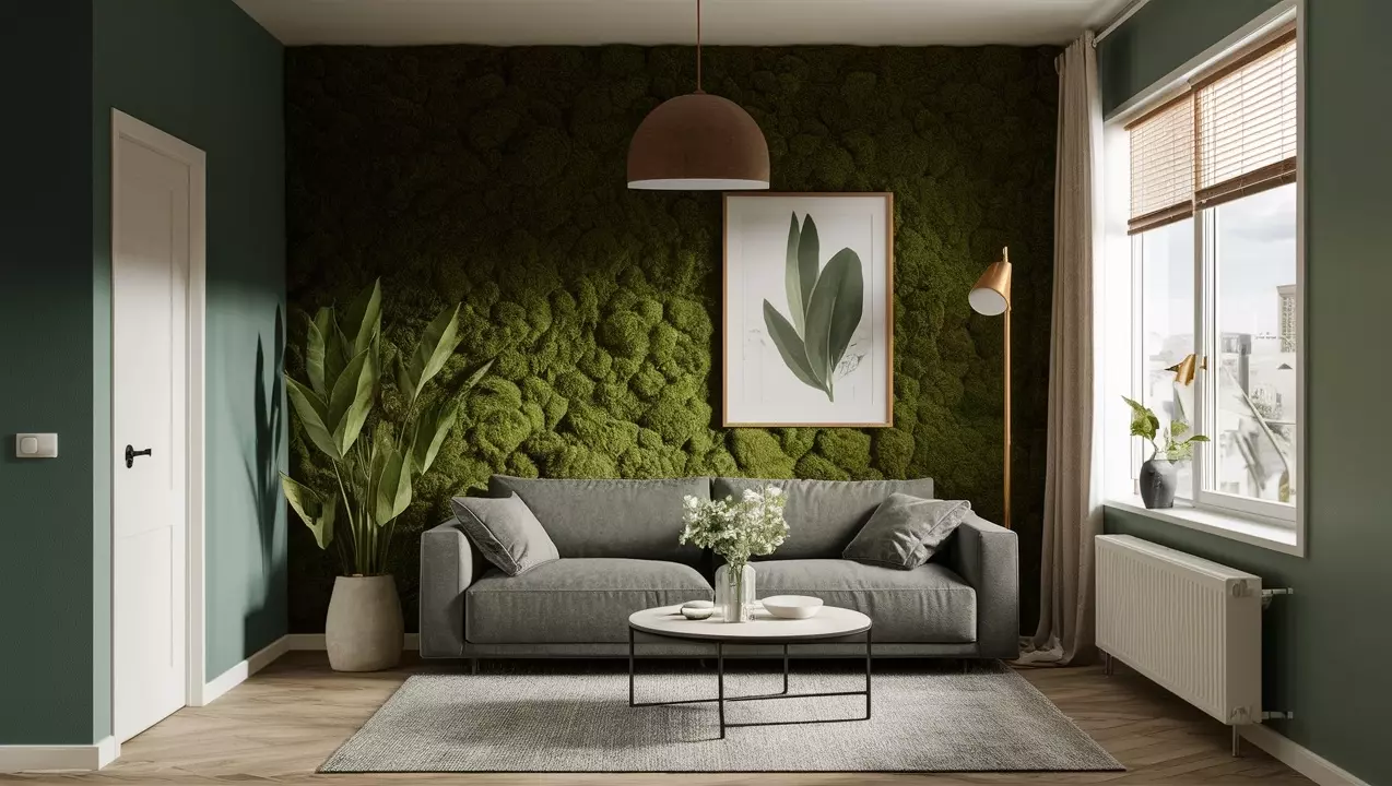 Растительный декор может вписаться в любой стиль интерьера.