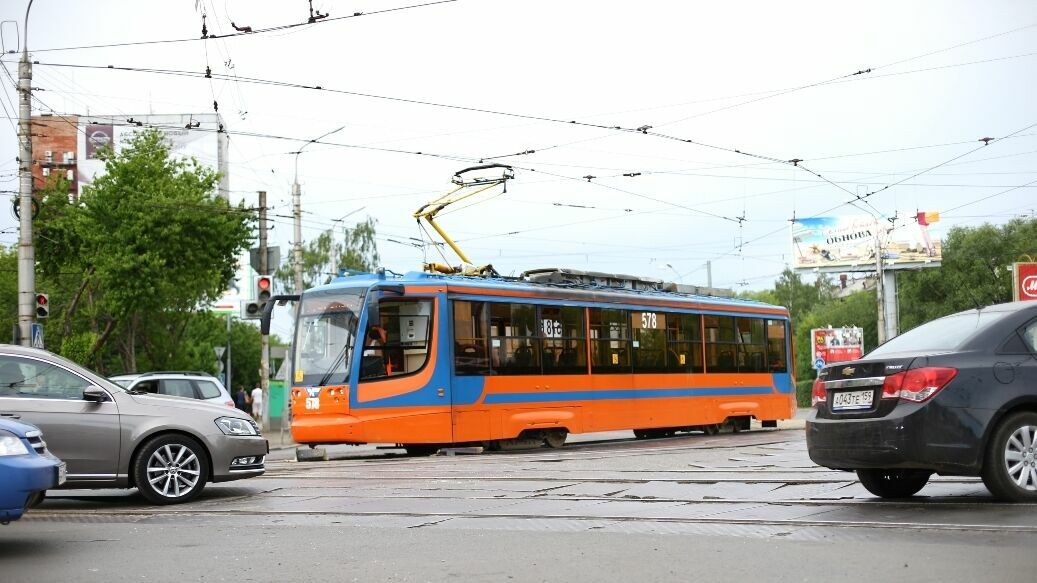 В 2021 году мэрия Перми планирует закупить 17 новых трамваев