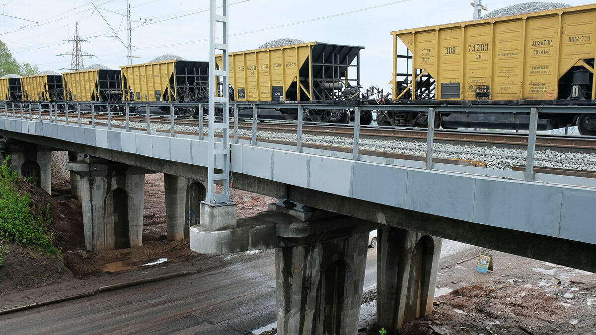 На реконструированном пути Транссиба в Перми пустили поезда. ФОТО