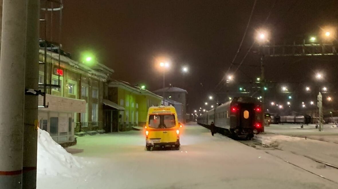 В Пермь прибыл поезд «Пекин — Москва». Пассажиров проверяют на коронавирус