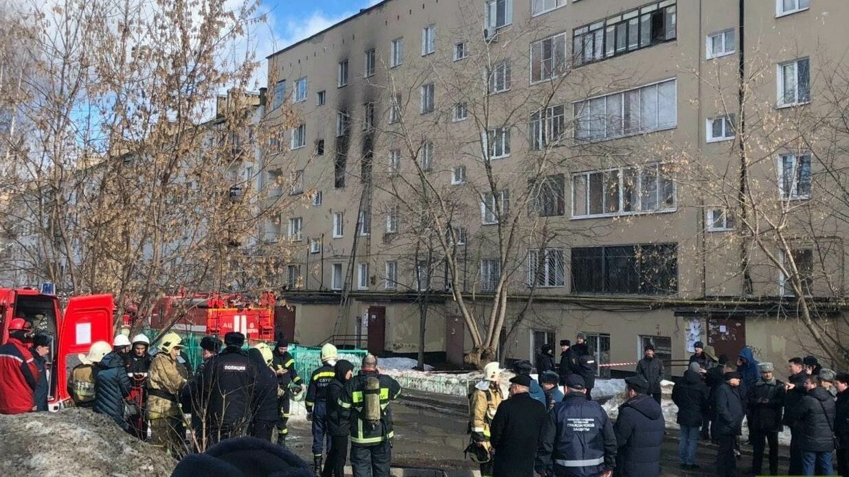 Жителям дома в Перми, где взорвался газ, разрешили вернуться в квартиры