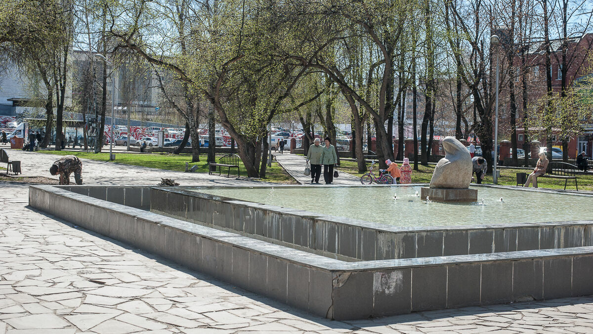 Федералы предложили проект реконструкции сквера Уральских добровольцев. Фото