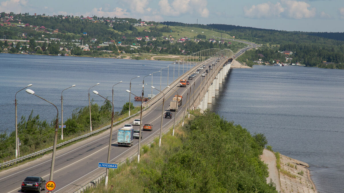 Ремонт Чусовского моста обещают закончить через 20 дней