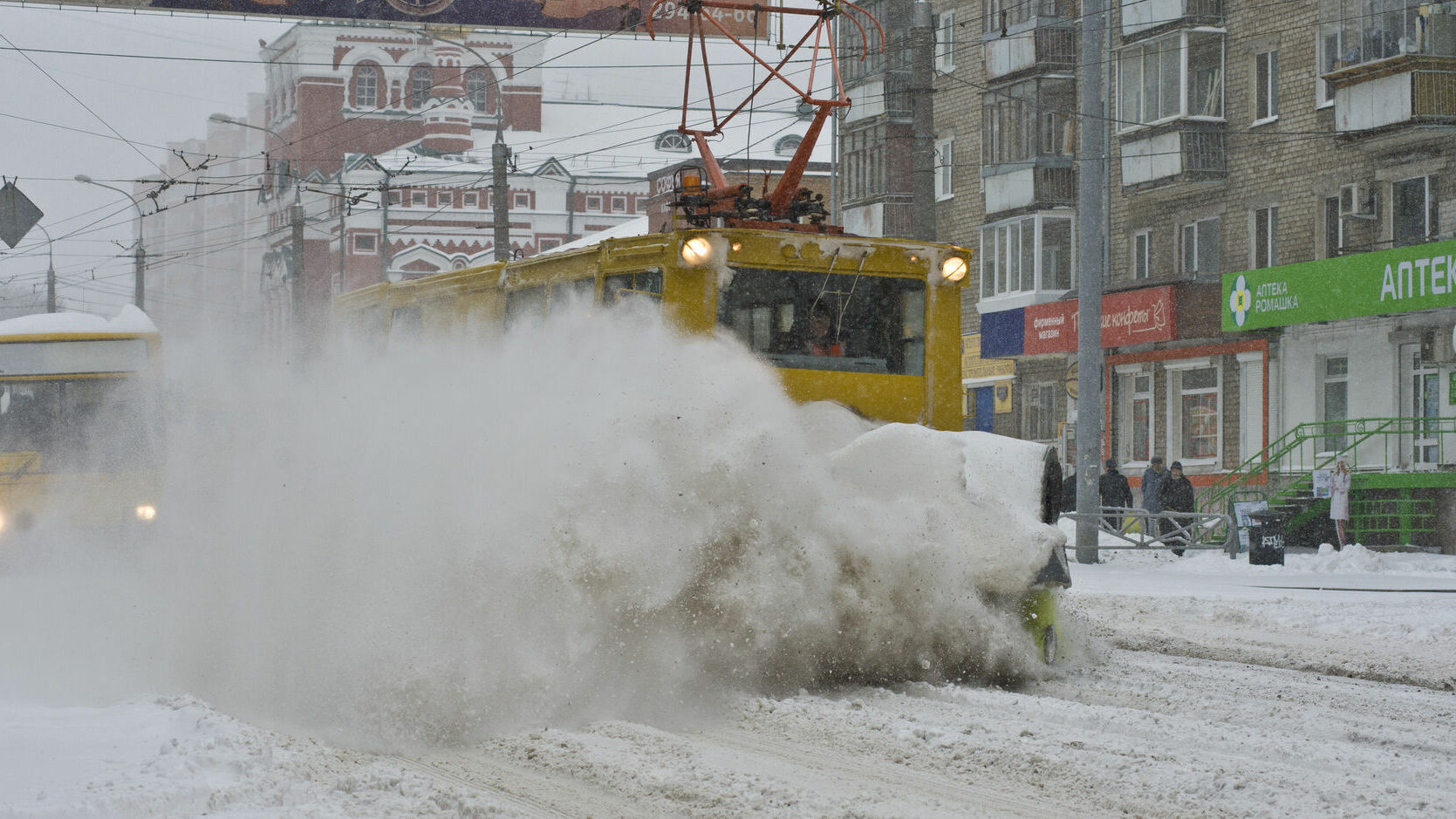 Пермский электротранспорт перешел на зимний режим работы