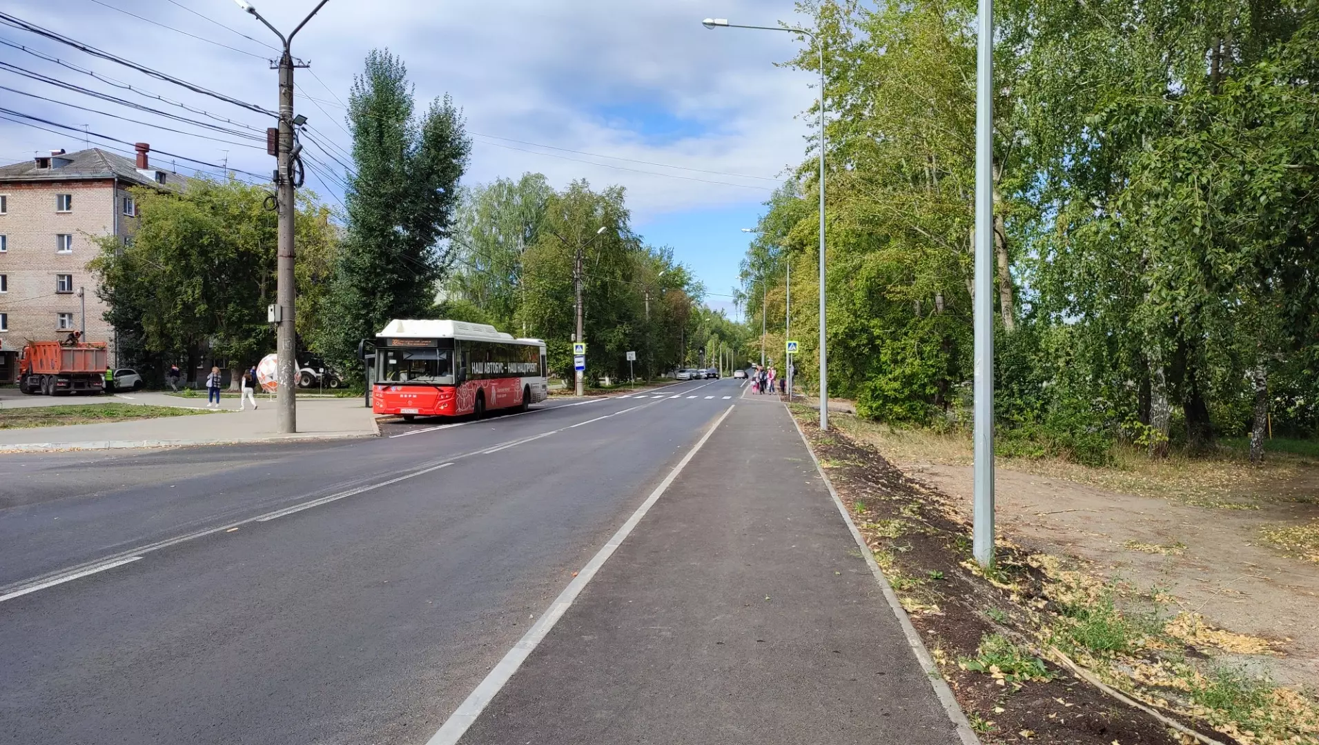 В Перми по нацпроекту отремонтировали дороги, которые ведут к спортивным учреждениям