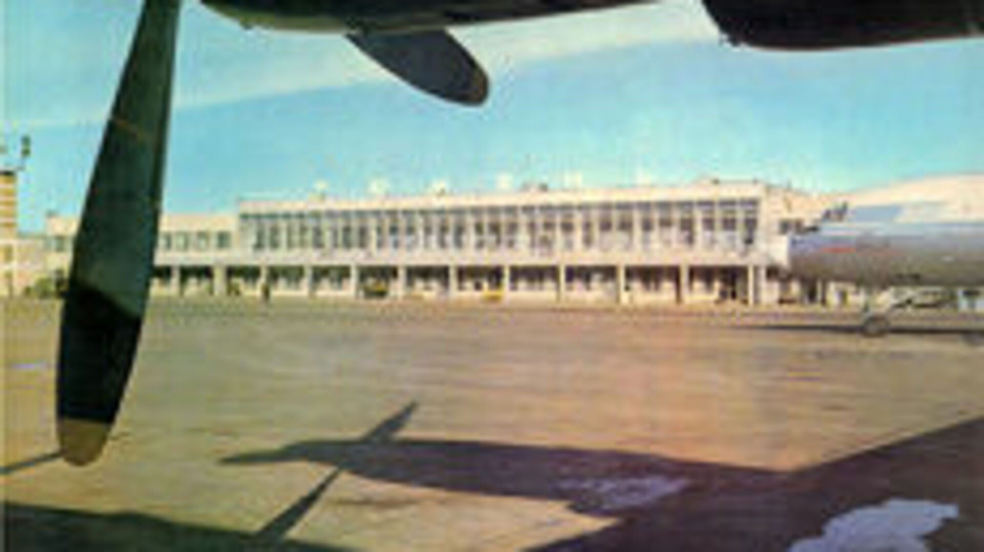 Аэропорт Рощино Тюмень старый