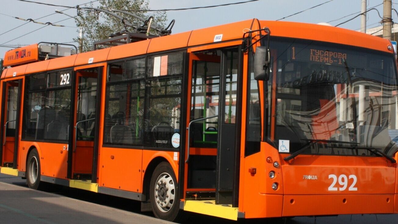 В Перми временно изменится движение троллейбусов