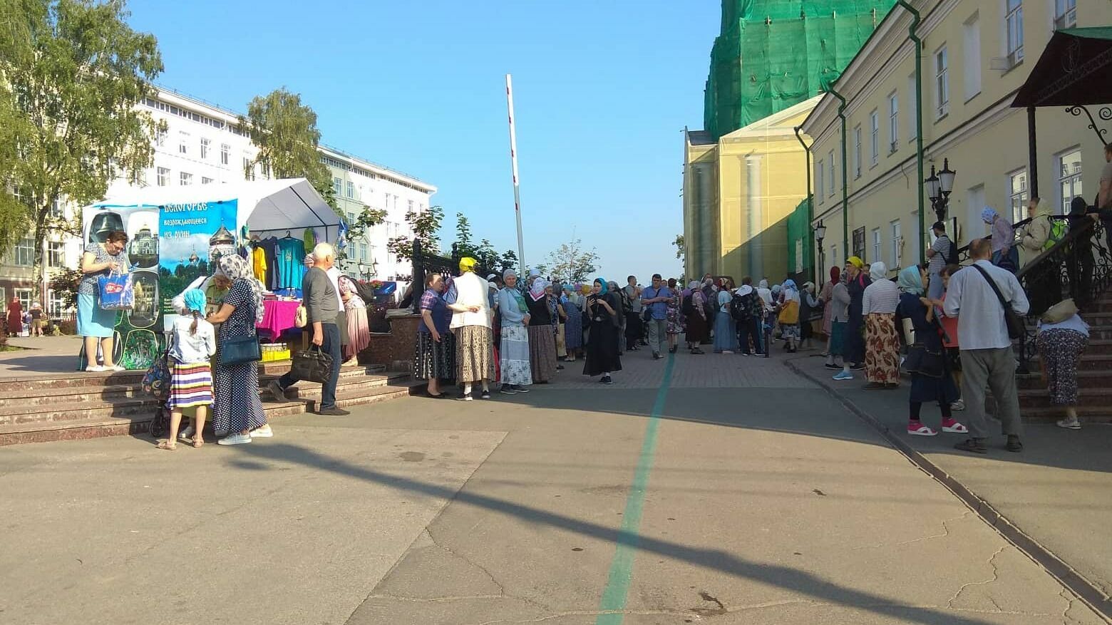 Фотофакт: православные собираются в семидневный крестный ход