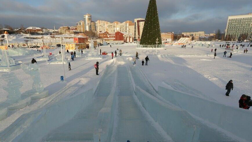 Содержание ледового городка в Перми обойдется почти в 17 миллионов рублей