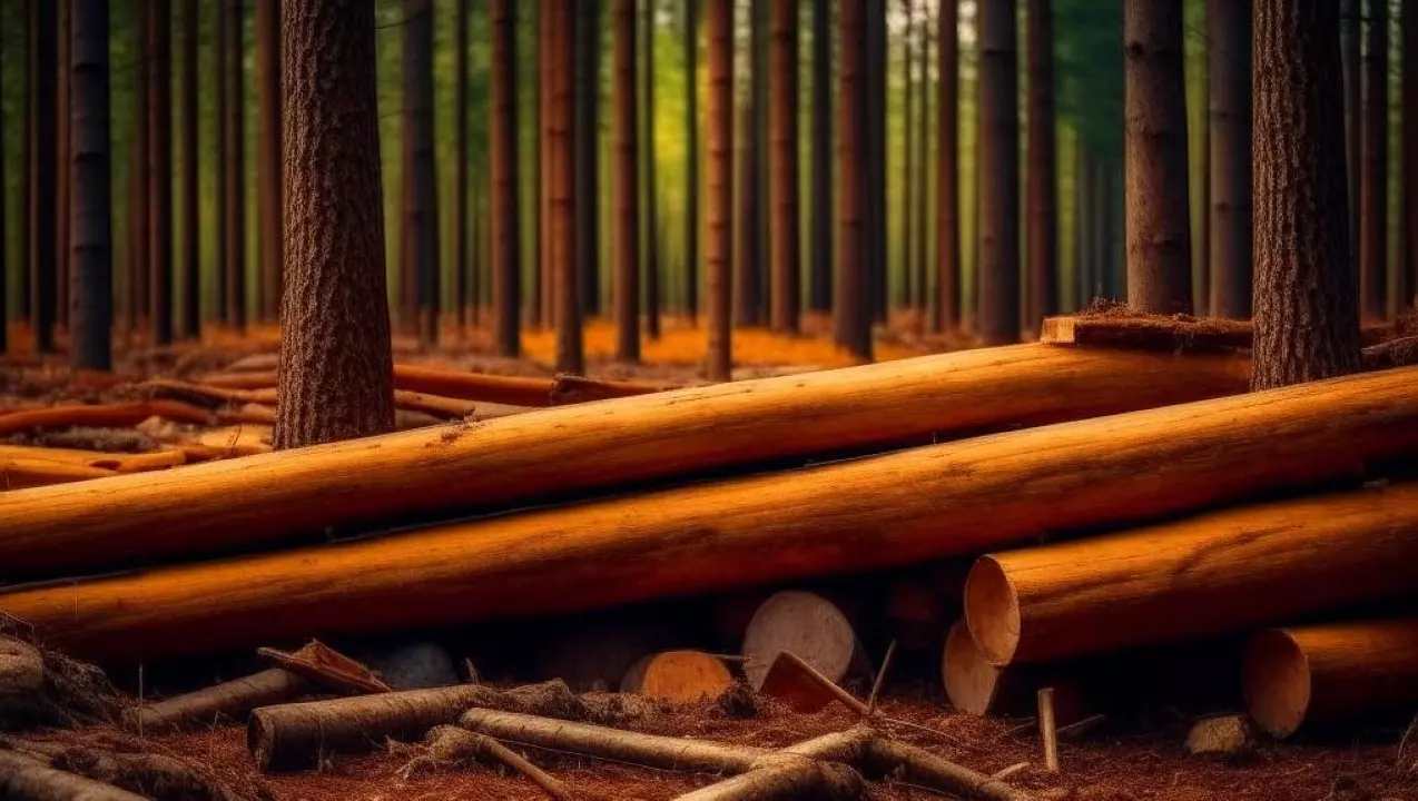 После проверки факта нелегальной рубки леса в Закамске возбуждено уголовное дело