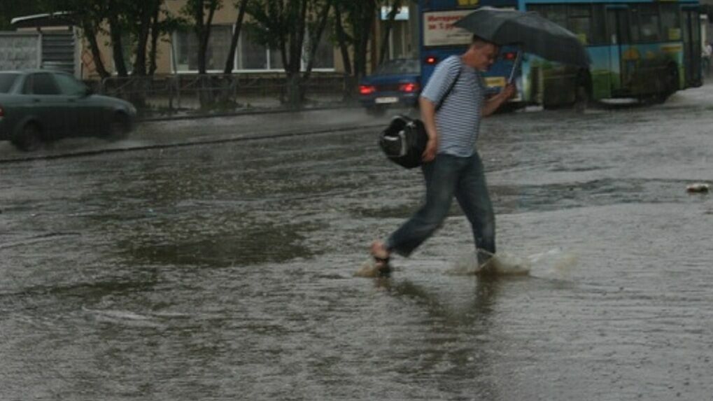 В понедельник жителей Прикамья ожидают сильные дожди