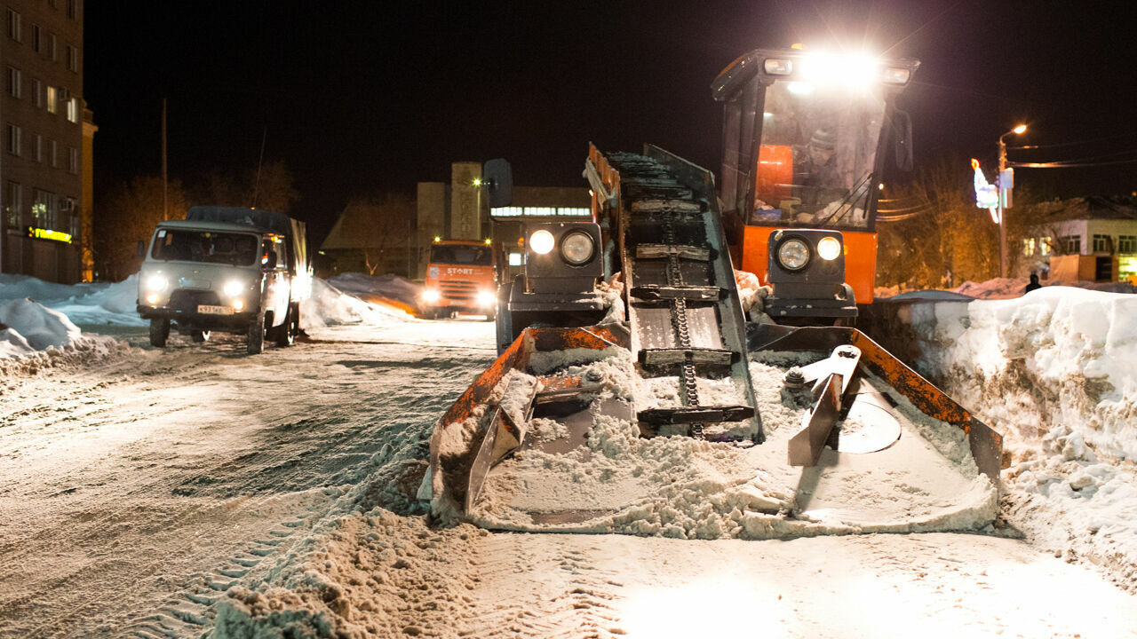 С января центр Перми будет убирать от снега краевой Управтодор