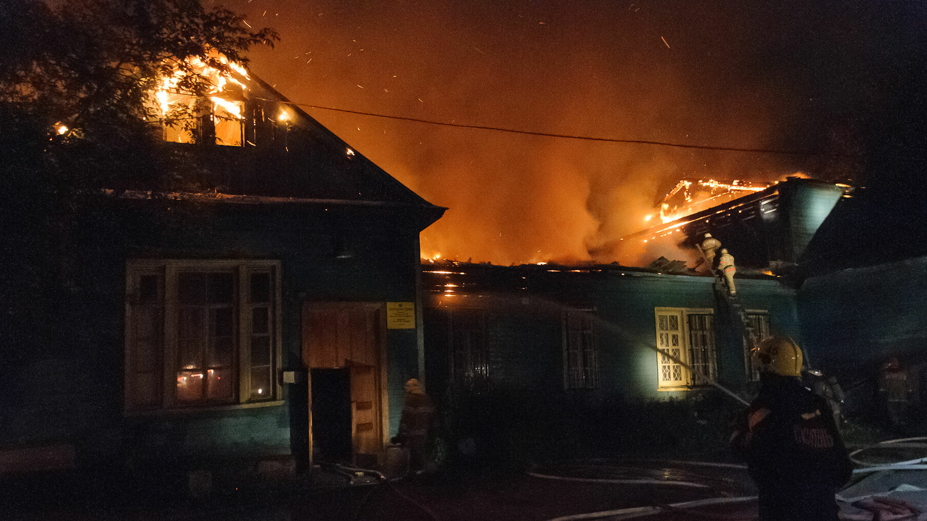 В выходные дни в Прикамье произошло 18 пожаров