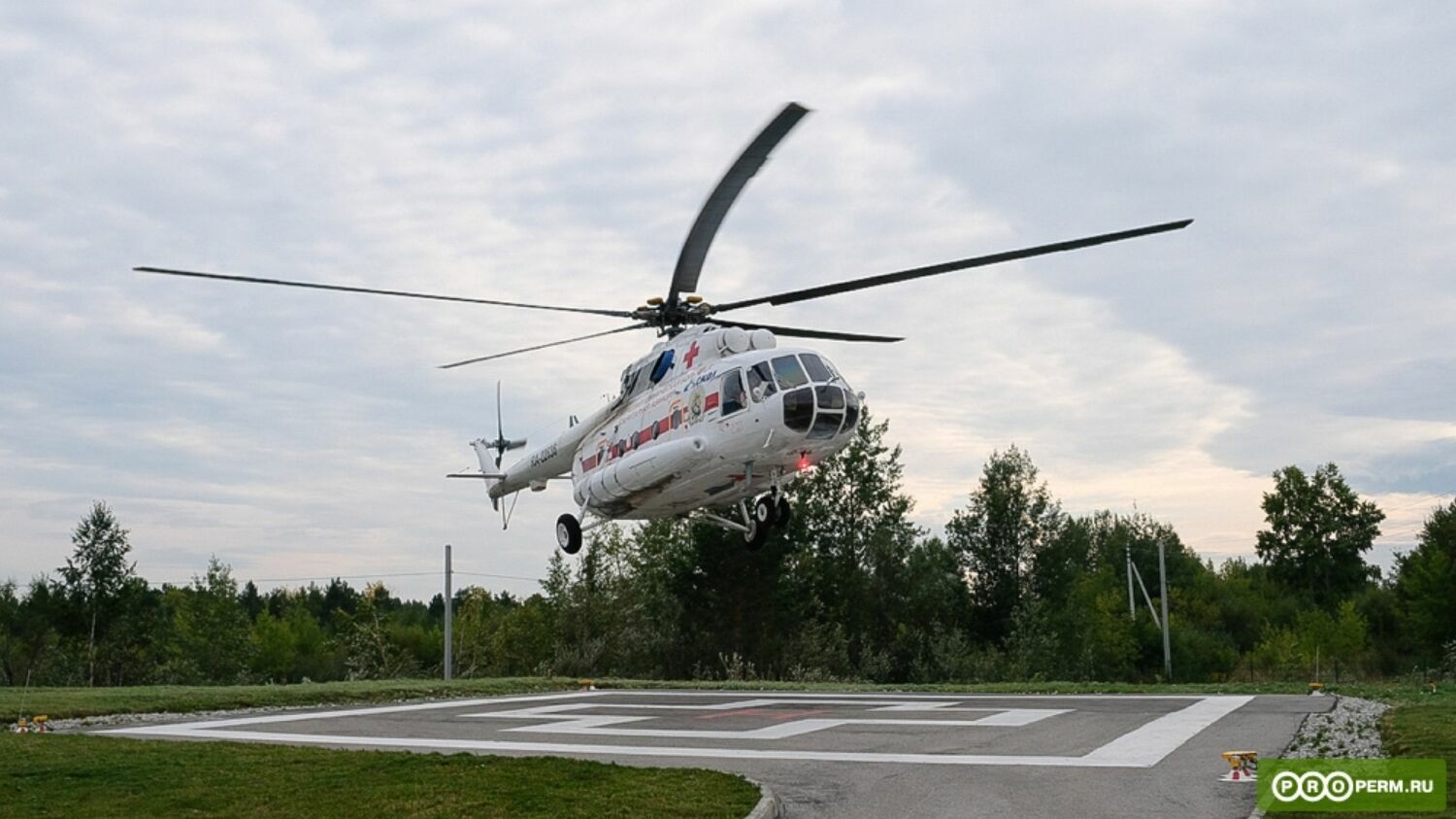 В Прикамье пришлют резервный вертолет санавиации
