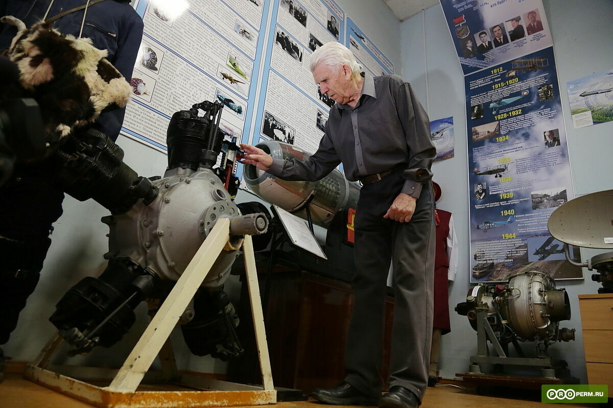Музей космонавтики в авиационном техникуме имени Швецова в Перми