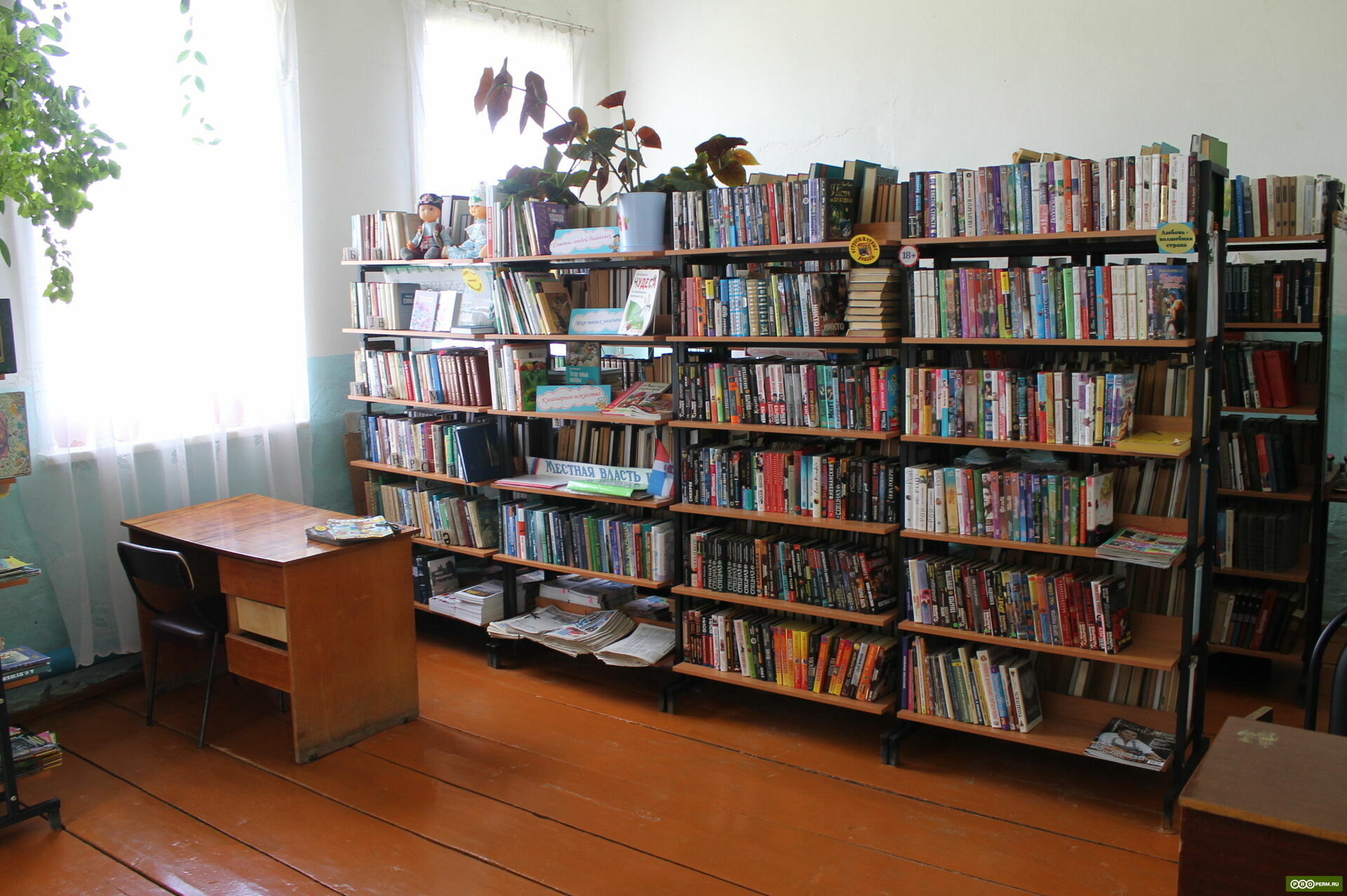 Библиотека в д. Батерики