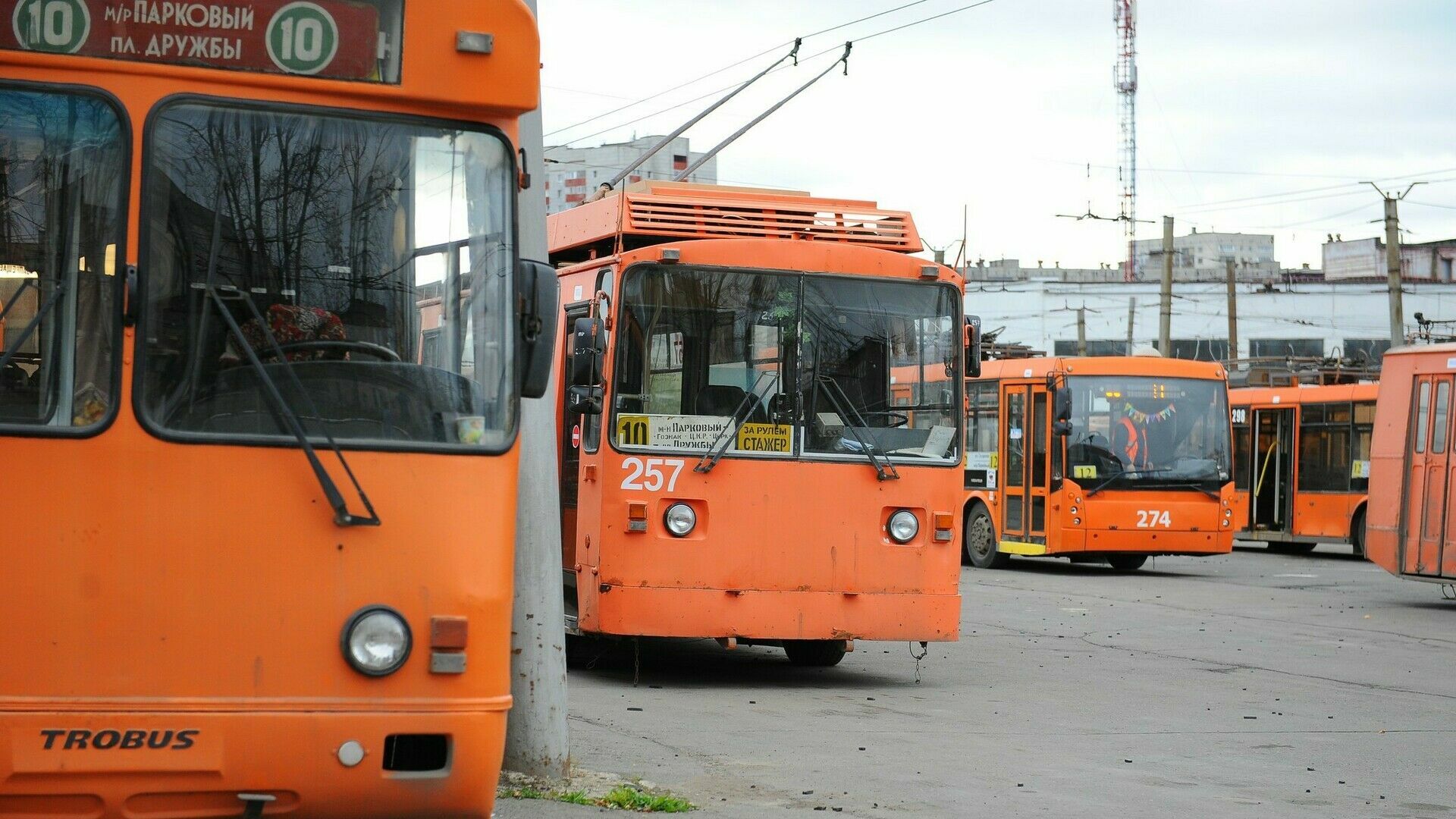 Березникам бесплатно передадут 15 пермских троллейбусов