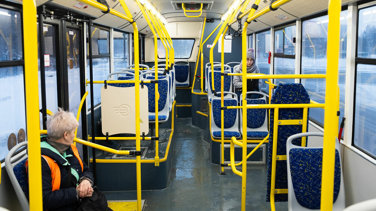 Количество пассажиров в общественном транспорте Перми сократилось на 20%
