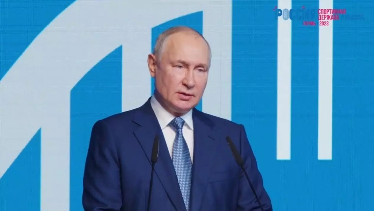 Владимир Путин выступил на форуме «Россия — спортивная держава» в Перми
