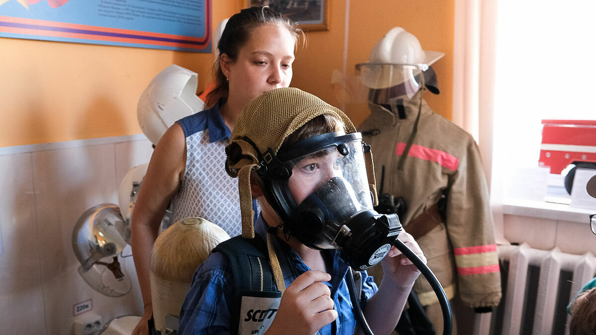 Как тушили пожары в ХХ веке? Фоторепортаж из пермской пожарно-спасательной части
