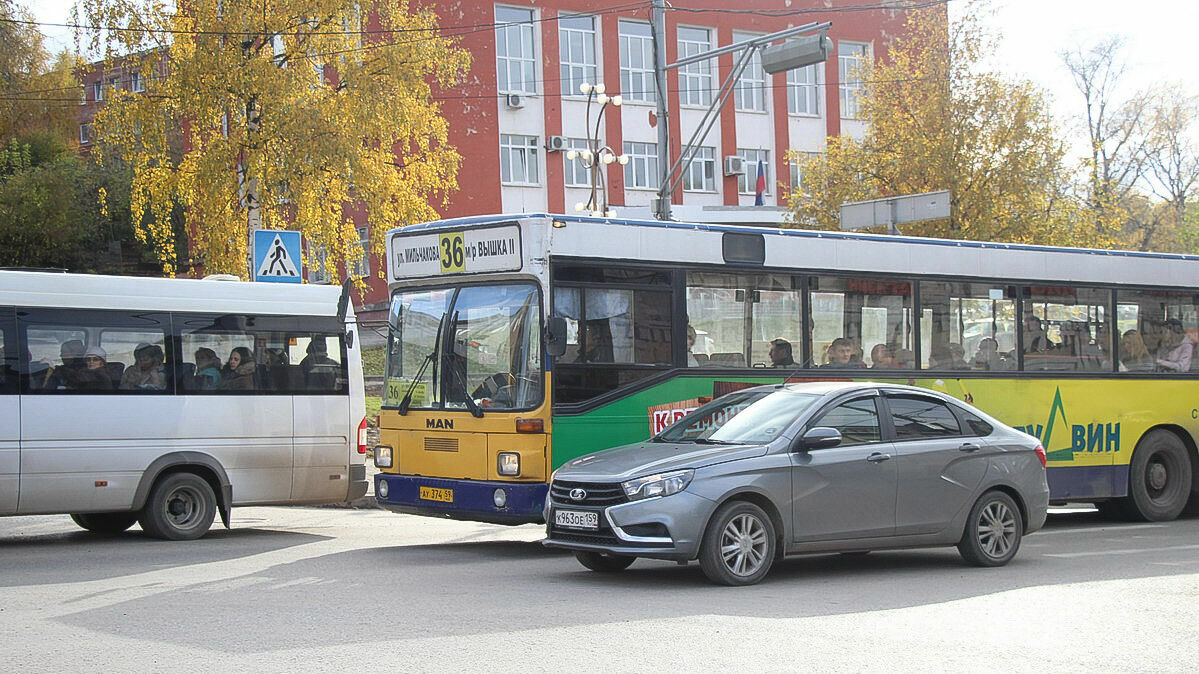 В Перми изменится расписание автобусного маршрута № 36