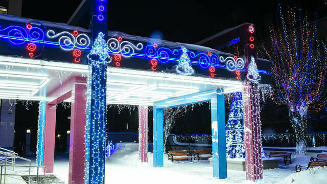 В Перми стартовал конкурс на лучшее оформление фасадов предприятий к Новому году
