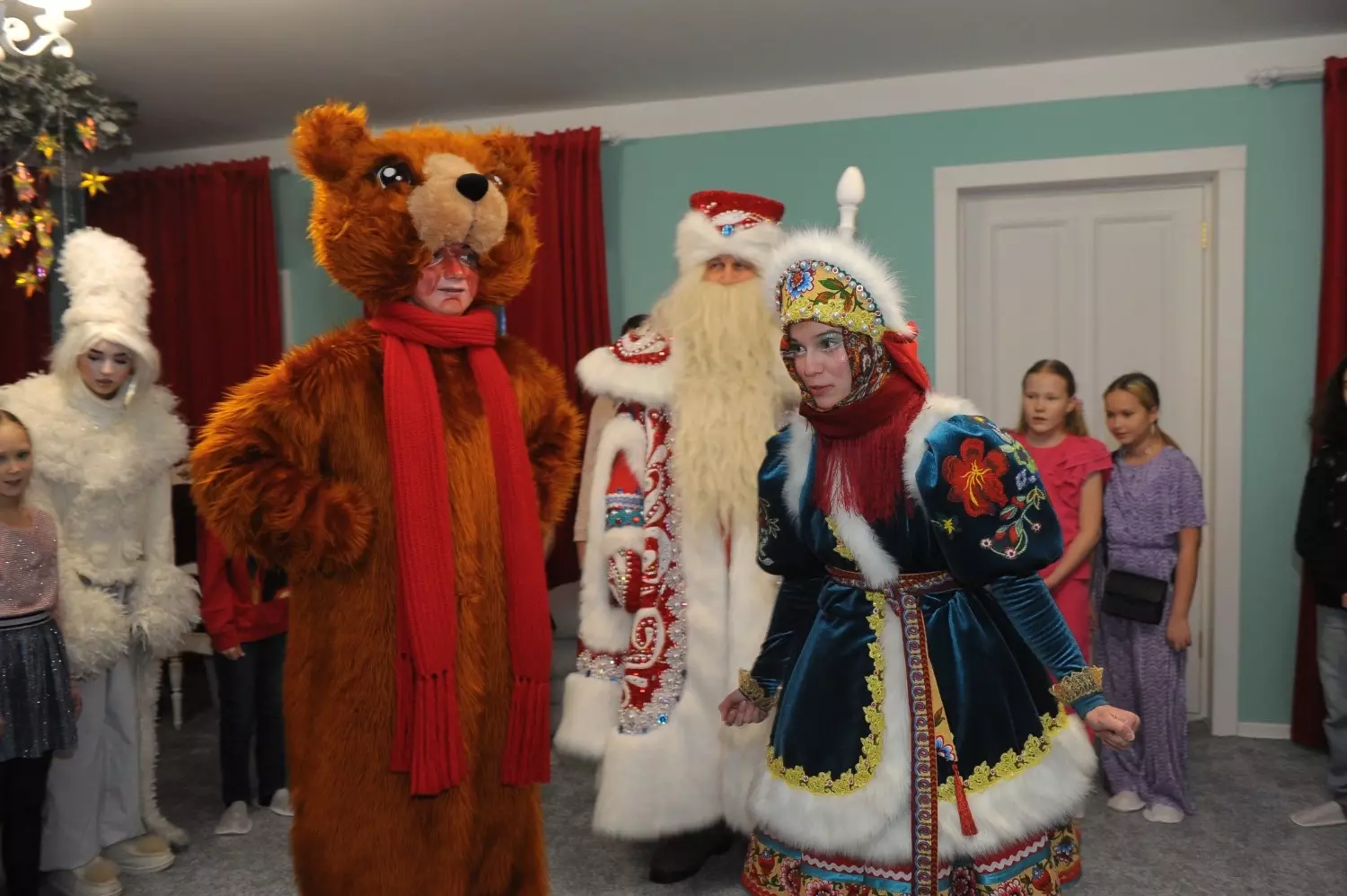 Пермский Дед Мороз вряд ли мог обойтись без медведя