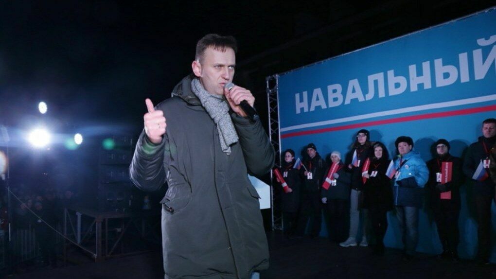 Алексей Навальный получил 30 суток ареста за акцию «Он нам не царь»