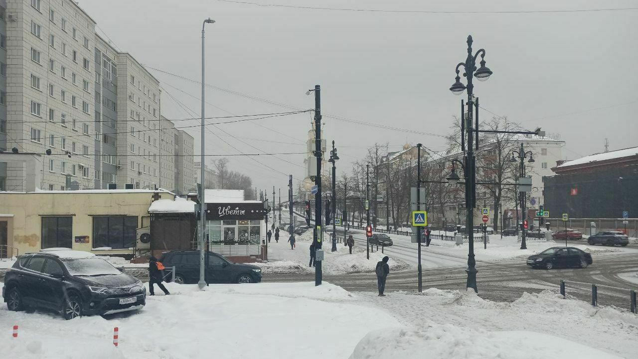 В Пермском крае в выходные ожидаются потепление и снегопады