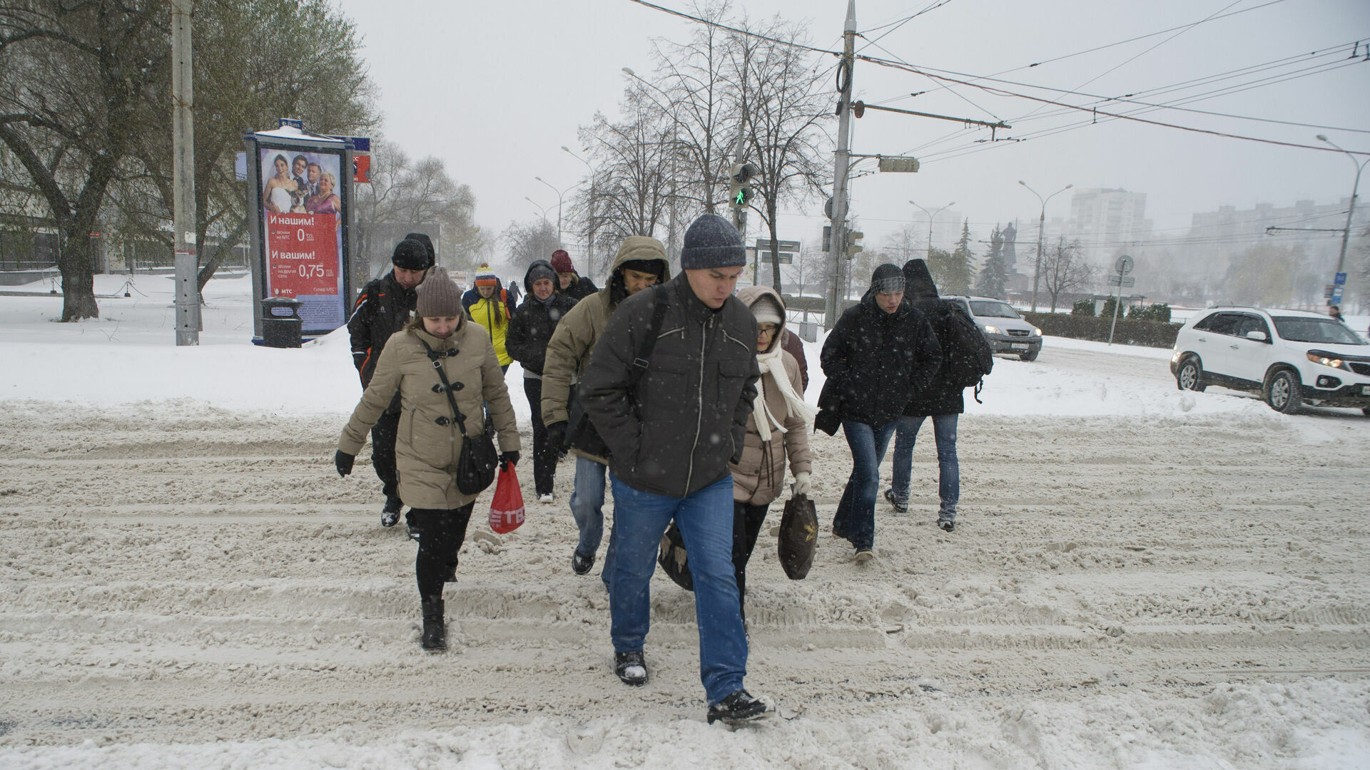 В Перми в ближайшие сутки пройдет сильный снегопад