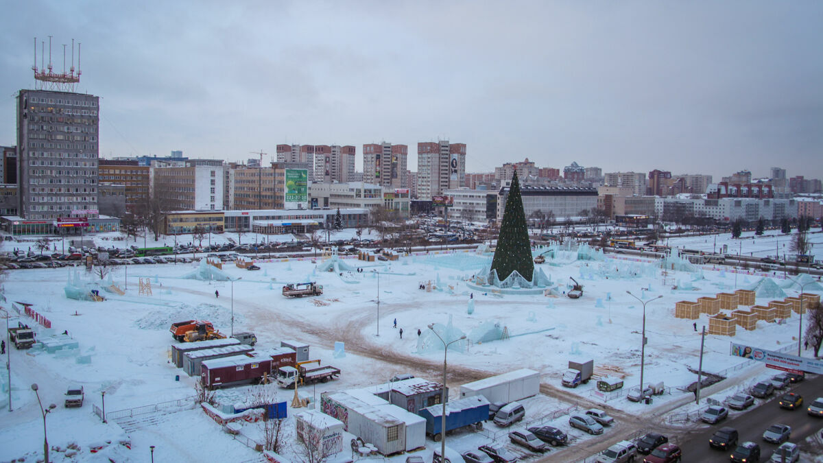 Охрана ледового городка обойдется бюджету города почти в 3 миллиона рублей