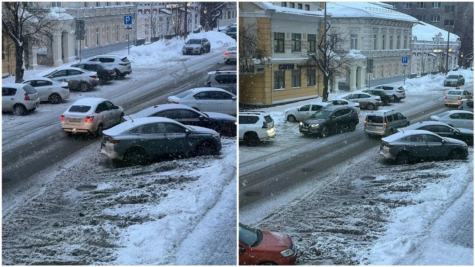 Почему платные парковки Перми завалены снегом? Отвечает мэрия