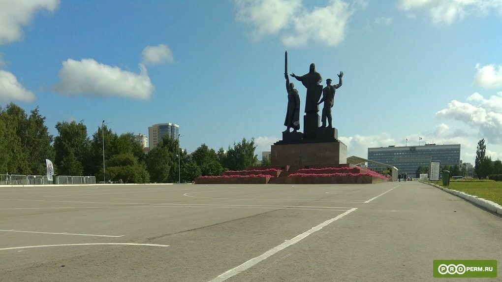 На реставрацию памятника «Героям фронта и тыла» в Перми потратят 4 миллиона рублей