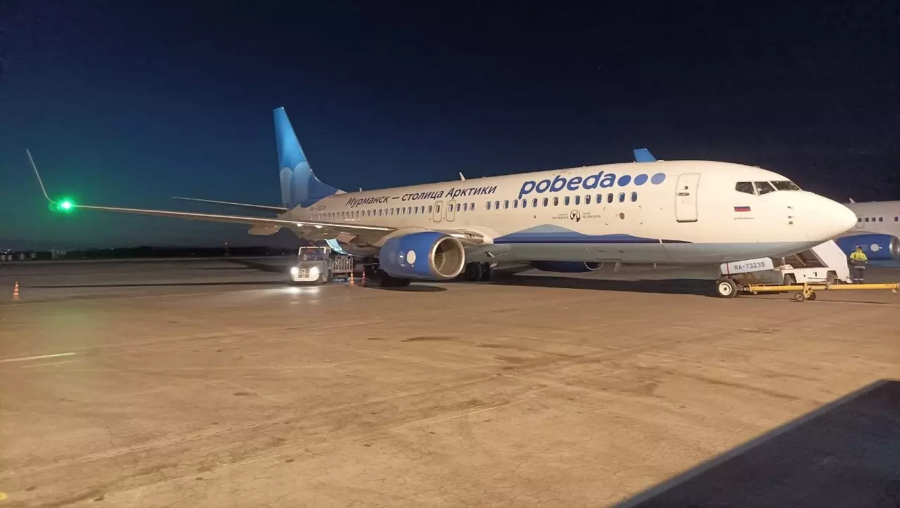 Самолет авиакомпании «Победа» опоздал при выполнении рейса из Москвы в Пермь